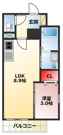 【間取り】 | フィアスコート白鷺駅前