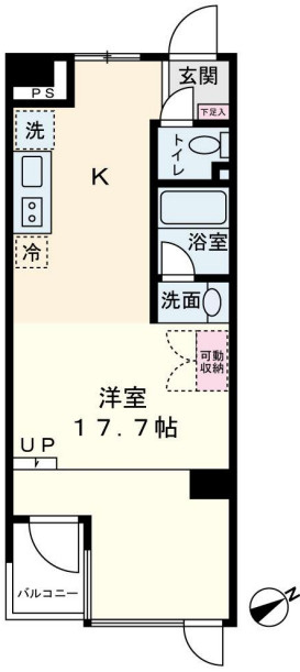 Ｇｒａｃｅ　Ｃｏｕｒｔ　Ｕｅｎｏの間取り