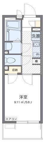 レオネクストＹＡＭの間取り|代表的な間取のため実際の間取とは異なる場合があります