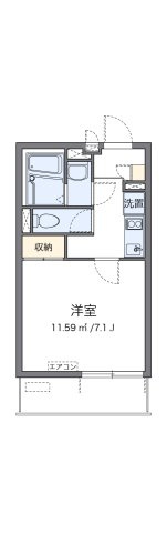 クレイノル　メルシェの間取り|代表的な間取のため実際の間取とは異なる場合があります
