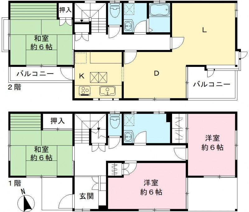 Ｍ邸の間取り