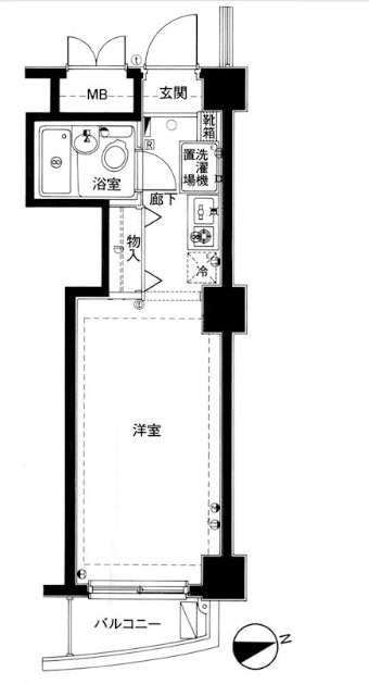 メインステージ中野弥生町の間取り