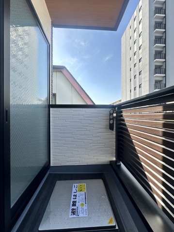 ロイヤルコートあびこのバルコニー