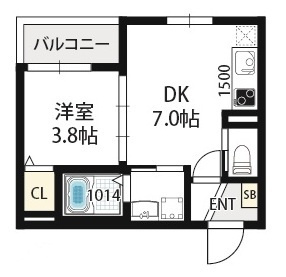 ロイヤルコートあびこの間取り