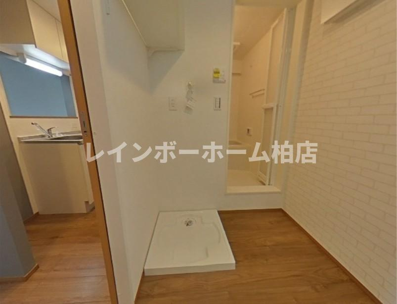 特典：仲介手数料が50％OFFです‼の設備|室内洗濯機置き場です