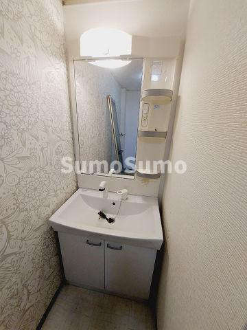 平井マンションの洗面所