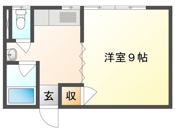 【間取り】 | 松風コーポ