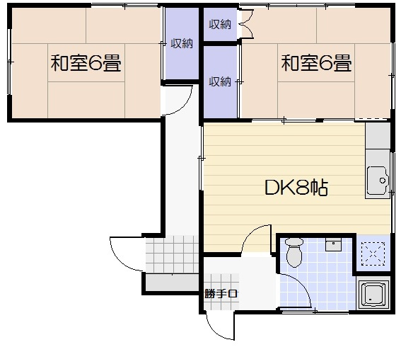 【間取り】 | 是利アパート