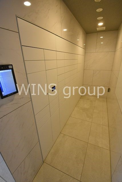 世田谷区経堂２丁目の賃貸マンションのロビー