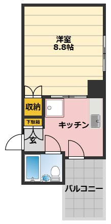 【間取り】 | CRASSO桑田町