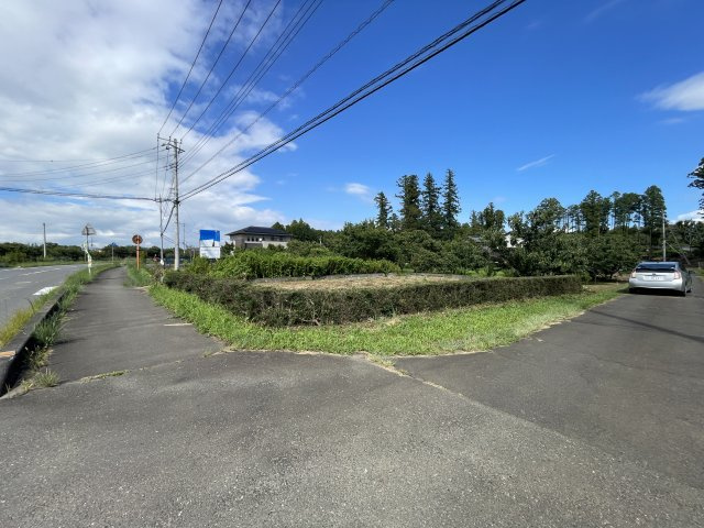 つくば市面野井　南西角地の外観