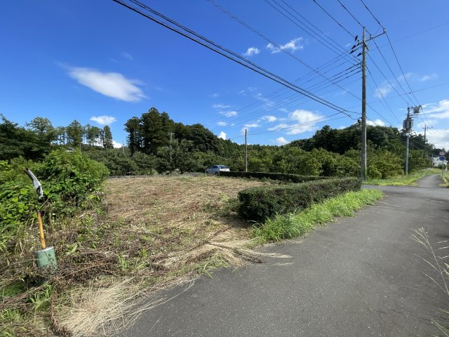 つくば市面野井　南西角地の外観