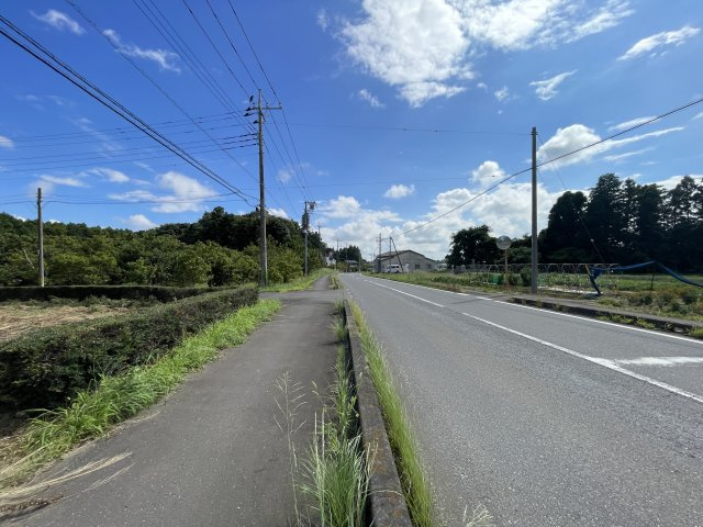 つくば市面野井　南西角地のその他|西側道路