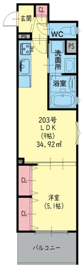【間取り】 | クリエオーレ南上町