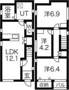 【間取り】 | 尾頭橋戸建賃貸