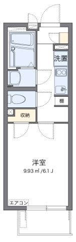 クレイノ西与野の間取り|代表的な間取のため実際の間取とは異なる場合があります