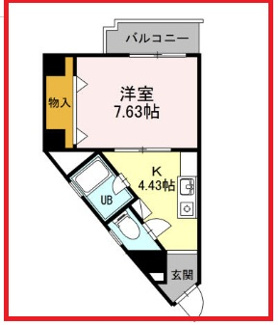 【間取り】 | ブルービラ吉原