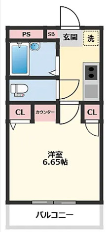 リアルジョイ東船橋壱番館の間取り