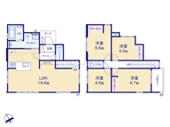 名古屋市千種区池上町１丁目1-47『仲介料無料』新築戸建ての画像