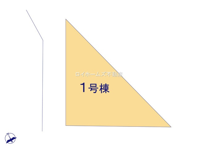 【区画図】 | 名古屋市千種区池上町１丁目1-47『仲介料無料』新築戸建て | 1号棟