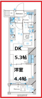 【間取り】 | ガリシア北綾瀬Ⅱ