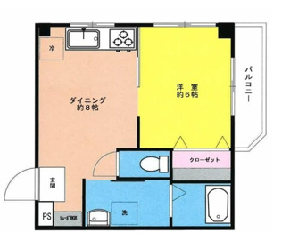【間取り】 | コーポ東豊 | 間取りです。