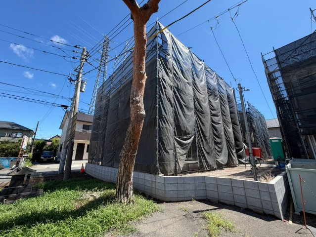 【前面道路含む現地写真】 | 前橋市稲荷新田町　新築住宅