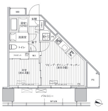 桜ヒルズ九段北の間取り|桜ヒルズ九段北