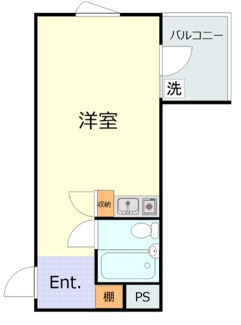 【間取り】 | ハイシティ南青山 | 間取りです。