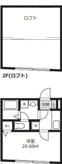 【間取り】 | Ａｉｌｅ　ｄＡｒｇｅｎｔ | 間取りです。