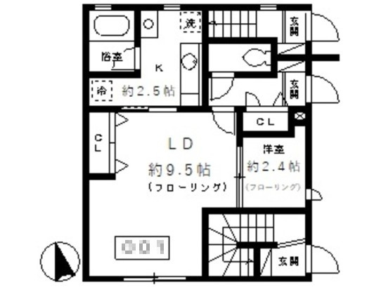 【間取り】 | メゾントレフル