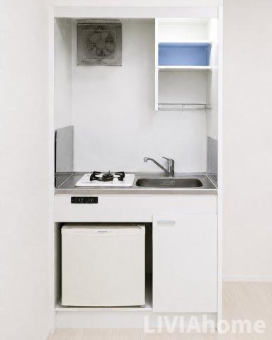 豊島区長崎６丁目のアパートのキッチン|同シリーズの参考写真です。実際の設備・内装は現況を優先とさせていただきます。