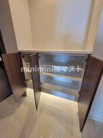 リバーガーデンタワー上町台筆ヶ崎の収納|別号室参考写真