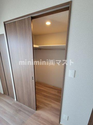 リバーガーデンタワー上町台筆ヶ崎の収納|別号室参考写真