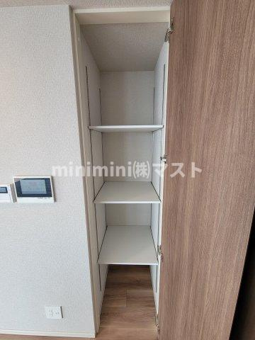 リバーガーデンタワー上町台筆ヶ崎の収納|別号室参考写真