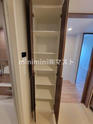 リバーガーデンタワー上町台筆ヶ崎の収納|別号室参考写真