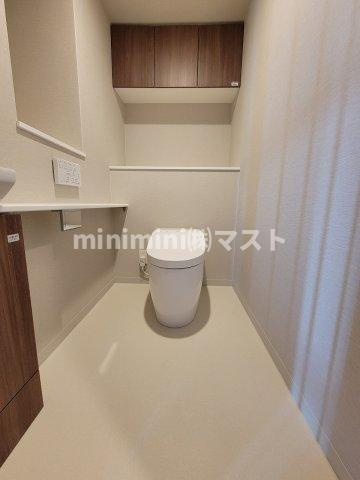 リバーガーデンタワー上町台筆ヶ崎のトイレ|別号室参考写真