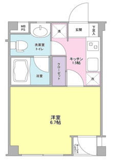 【間取り】 | カルディア荏原中延