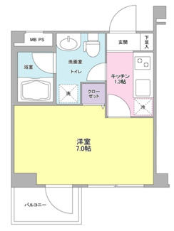 【間取り】 | カルディア荏原中延
