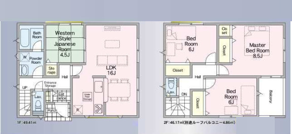 秦野市ひばりヶ丘第3　新築戸建　全1棟1号棟