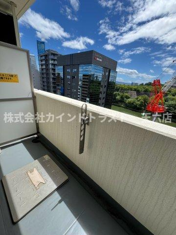 Canal天満橋のバルコニー|開放的で明るい空間を演出してくれるバルコニーです
