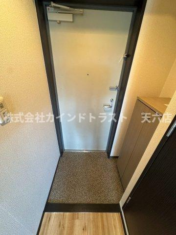 Canal天満橋の玄関|シンプルで使いやすい玄関です