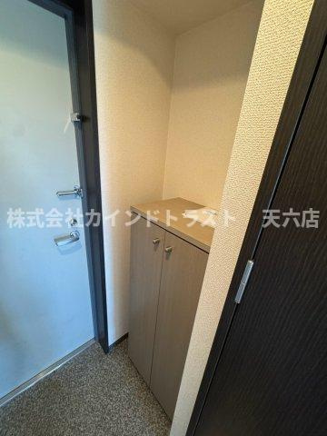 Canal天満橋の玄関|シンプルで使いやすい玄関です