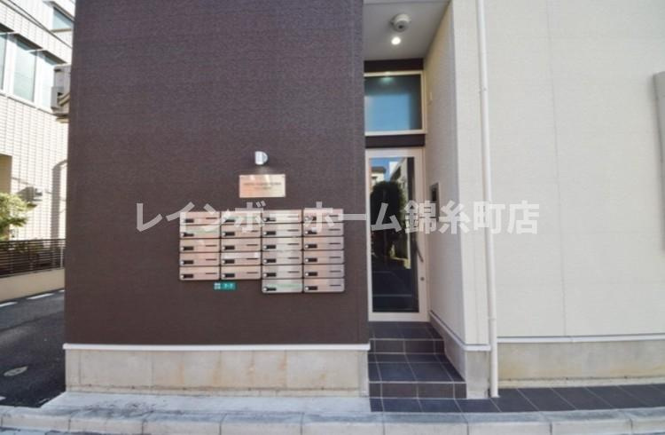 アミティエ東小岩のエントランス