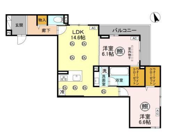 【間取り】 | クレール