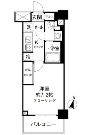 JP noie 亀戸の間取り