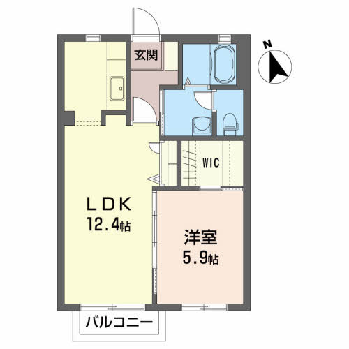 アクアMの間取り