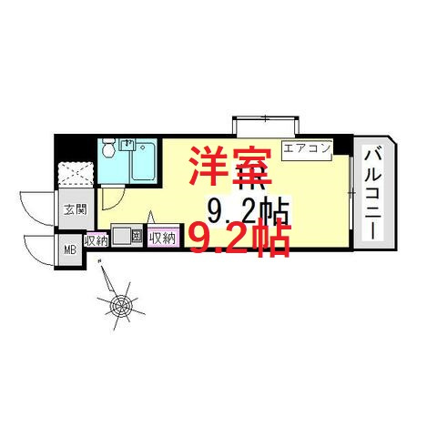 【間取り】 | パレス川端