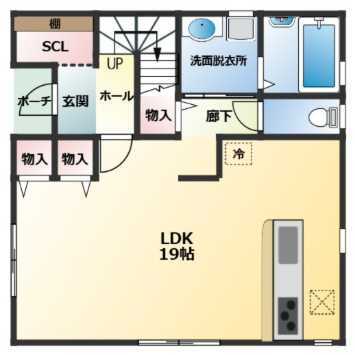 【間取り】 | 西区城山大塘3丁目 | ☆1階☆