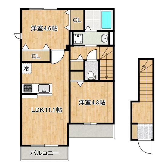 【間取り】 | PRIME　MAISON